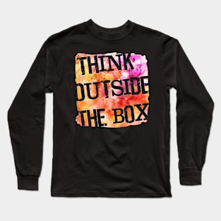 Think Outside the Box Long Sleeve T-Shirt